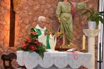 Misa y procesión del Sagrado Corazón de Jesús en La Garita (Foto Francisco Javier Santana)